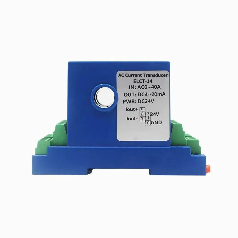 0-200A Ac Current Transmitter With Analog Output 4-20Ma 0-10V 0-5V Ct For Ac Current 1