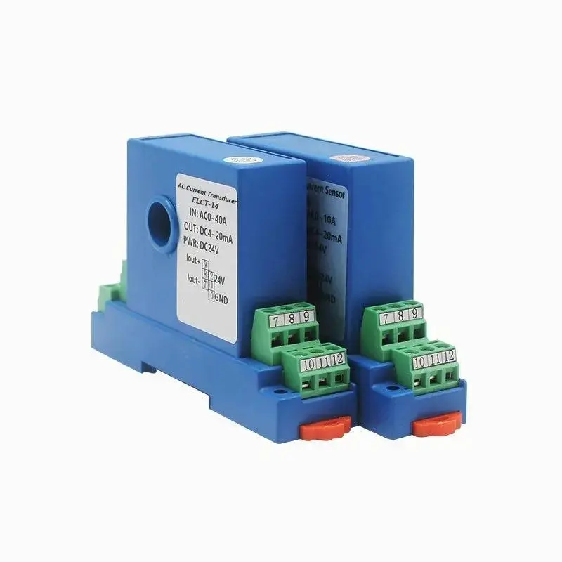 0-200A Ac Current Transmitter With Analog Output 4-20Ma 0-10V 0-5V Ct For Ac Current 1