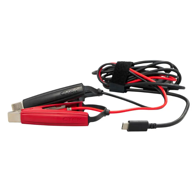 Ctek Cs Free Usb-C Charging Cable W/Clamps 1