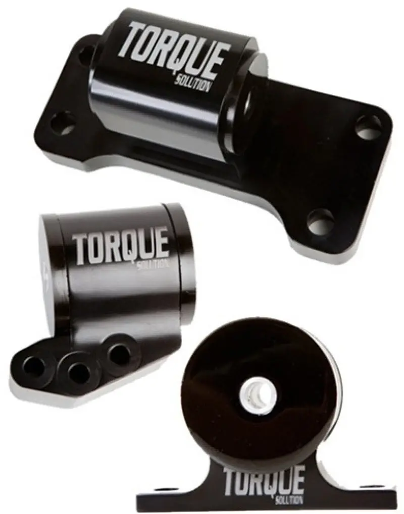 Torque Solution Billet Aluminum 3 Piece Engine Mount Kit: Mitsubishi Evolution Vii-Ix 2001-2006 1