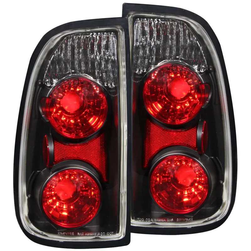 Anzo 2000-2006 Toyota Tundra Taillights Black (Regular &Amp; Access Cab Models Only) 1