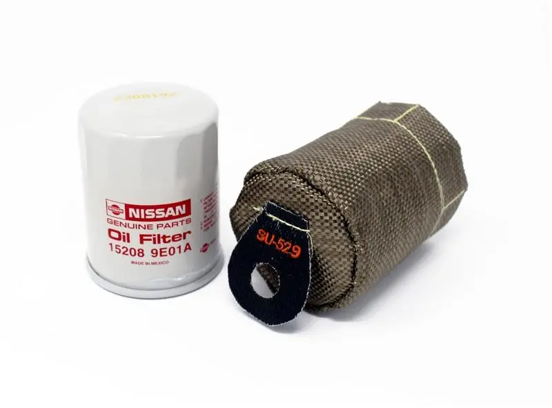 Torque Solution Thermal Oil Filter Blanket For Subaru Ej (Tall) / Nissan 1