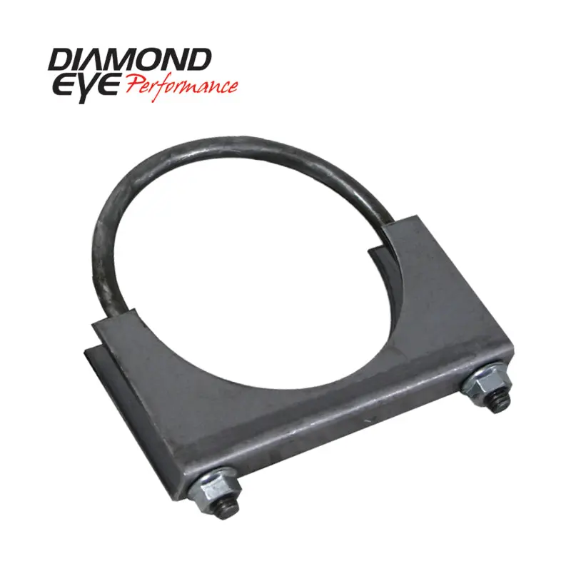 Diamond Eye Clamp 3-1/2In 3/8In U-Bolt 11 Gauge Saddle Heavy Duty 1