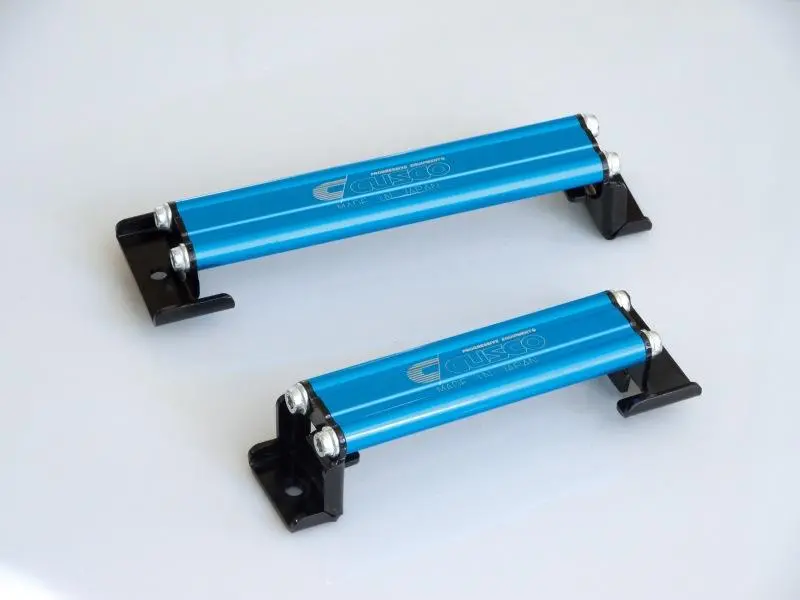 Cusco 13 Subaru Brz/Scion Fr-S/Toyota 86 Blue Battery Tie Down 128Mm 1