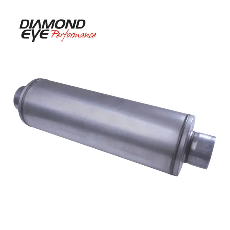 Diamond Eye Muffler 5Inx26in Overall Louvered 1