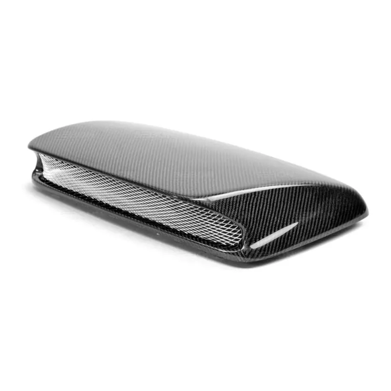 Seibon 04-05 Subaru Wrx/Sti Sti Carbon Fiber Hood Scoop - Only Fits Oem Hoods (Not Seibon Hoods) 1