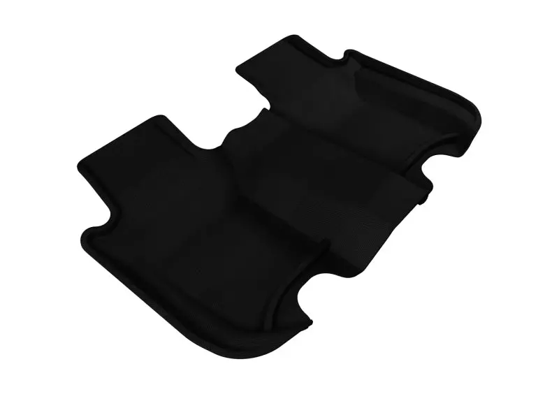 3D Maxpider 2009-2013 Honda Fit Kagu 2Nd Row Floormats - Black 1