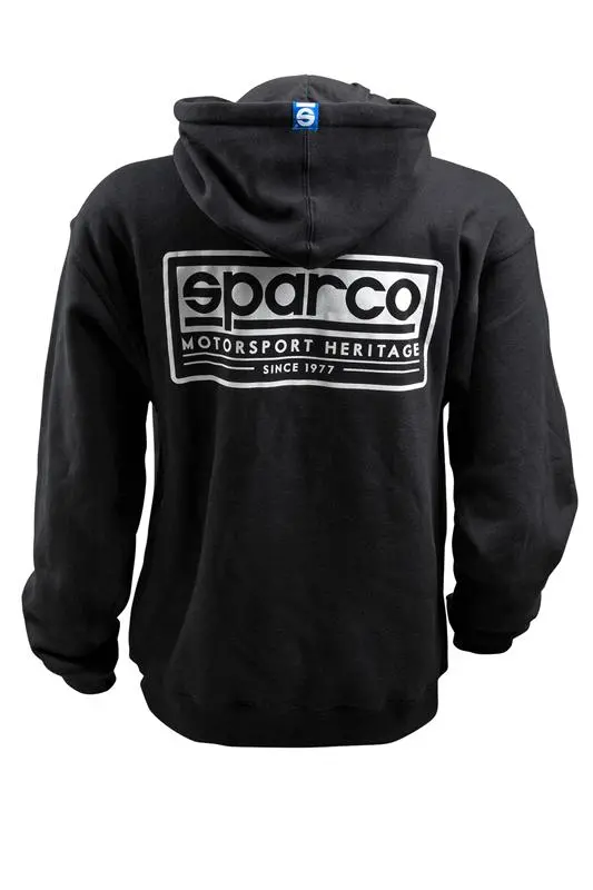 Sparco Sweatshirt Hooded Heritage Blk Xl 1