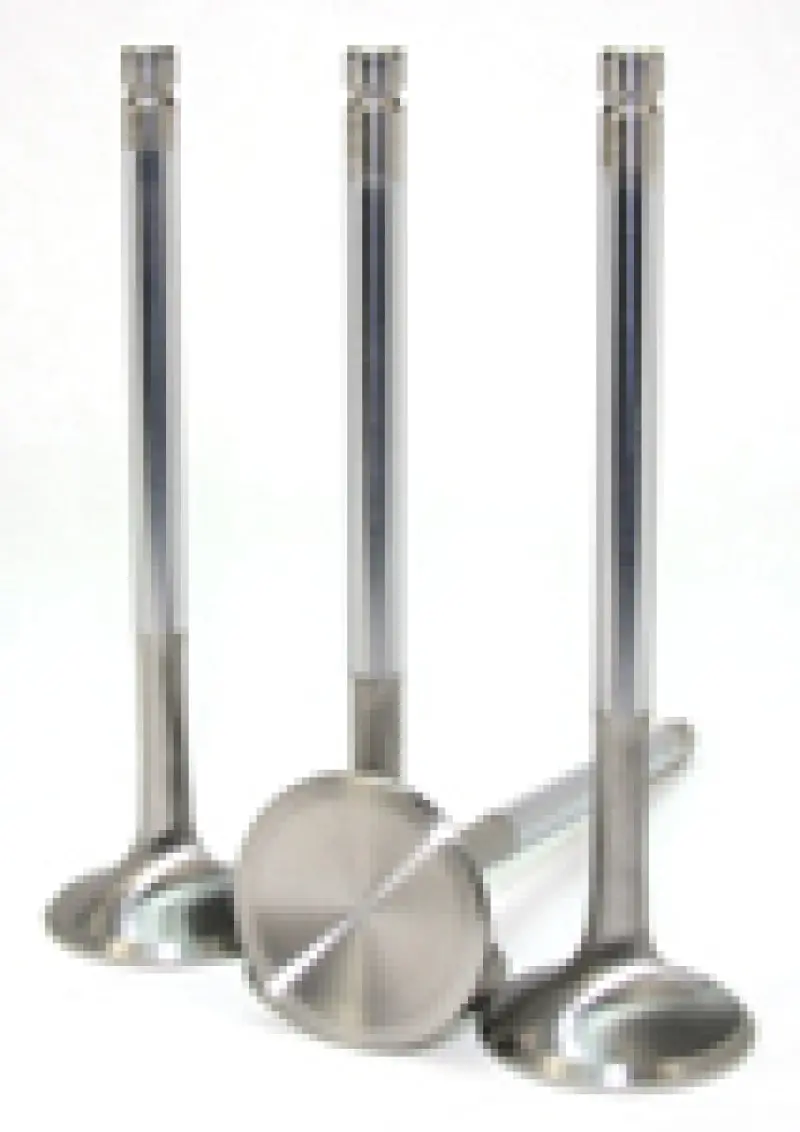 Gsc P-D Toyota 3Stge 23-8N Chrome Polished Exhaust Valve - 30Mm Head (+1Mm) - Set 8 1