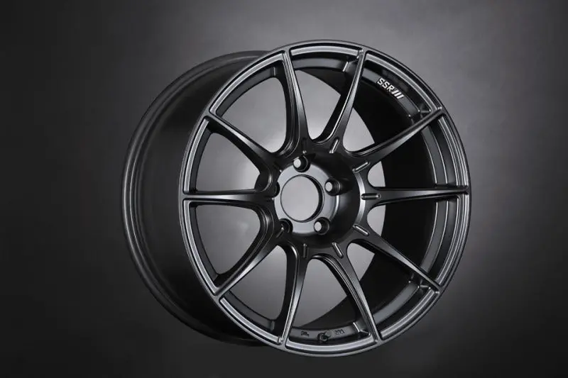 Ssr Gtx01 17X8 5X114.3 45Mm Offset Flat Black Wheel 1