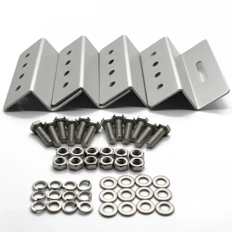 1 Set Z-Type Aluminum Solar Panel Mounting Bracket For Carvan Roof 1