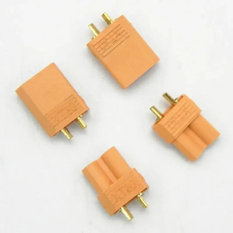 10 Pairs/Lot New Style Xt30 Bullet Connectors Plugs 2Mm Male And Female For Fpv Airplane Quadcopter Dz0156 1