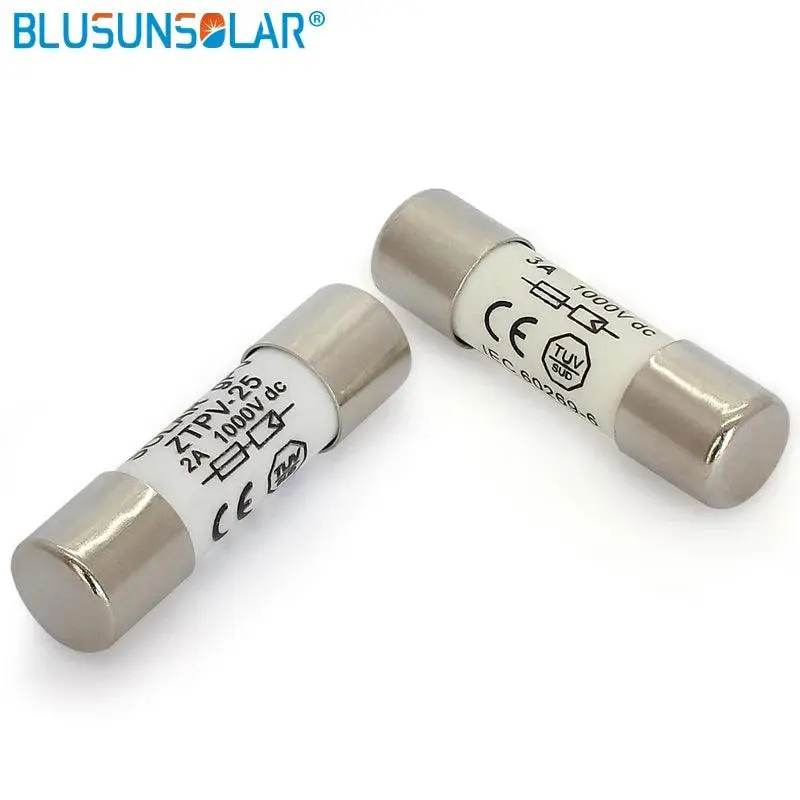 10 Pcs Lot 1000V 10*38Mm 10A 12A 15A 20A 30A Dc Pv Solar Fuse Metal Alloys For Solar Power System Protection Bx0234 2