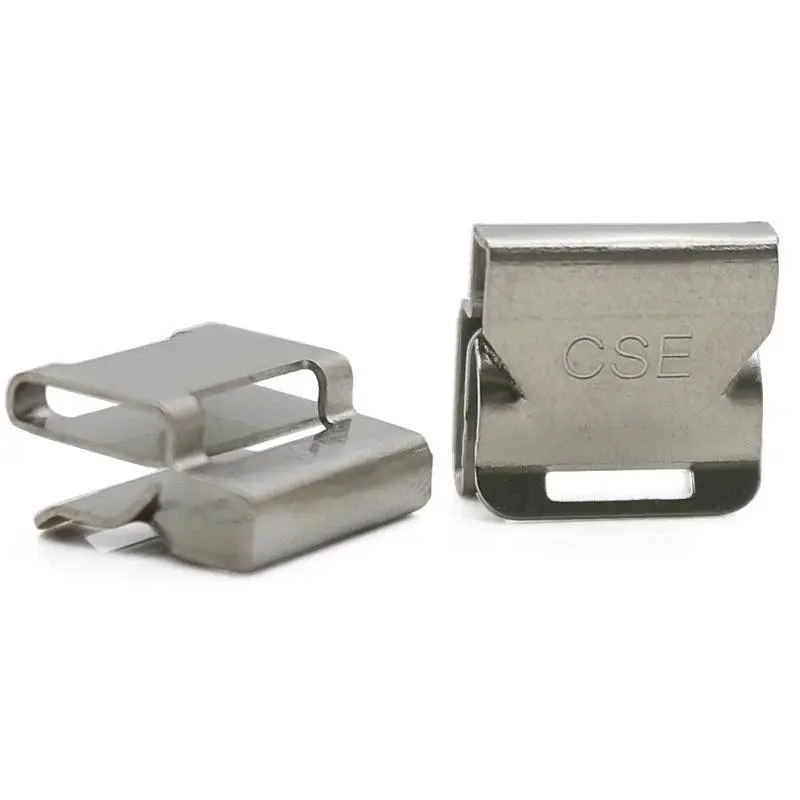 10 Pec Stainless Steel Solar Pv Cable Clips Cable Clamp For 2.5Mm2 4Mm2 6Mm2 16Awg 12Awg 10Wag Pv Solar Cable Wire 1