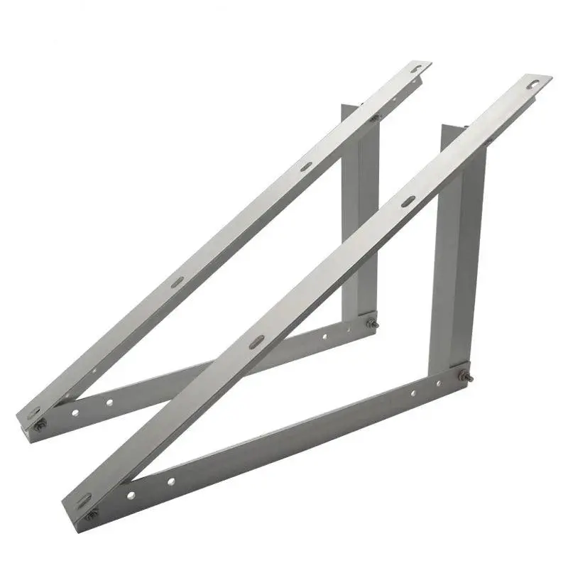10 Pec/Lot Triangle Aluminum Oblique Beam And Triangel Back Beam 550Mm 100W 300W Solar Panel Roof Mounting Bracket For Motorhome 1