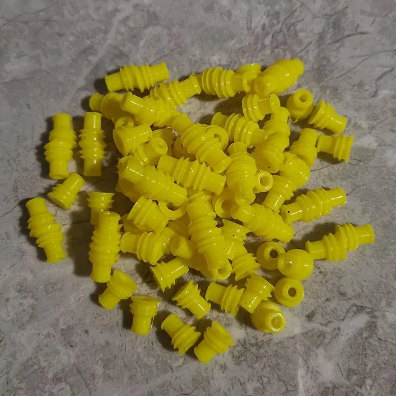 100 Pcs Piece Auto Wire Connector Rubber Seal Super Waterproof Silicone Wire Seals 281934-2 For Tyco 1.5 Series Plug 1