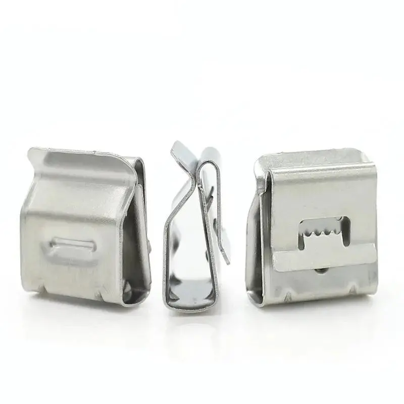 1000 Pec Stainless Steel Solar Cable Clips Cable Clamp For 4Mm2 6Mm2 Cables 12Awg 10Wag Pv Solar Cable Wire 1