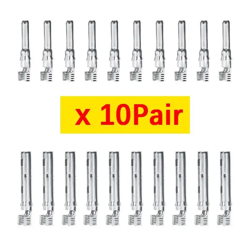 100/50/20/10 Pair Solar Connector Male And Female Inside Metal Core Use For Pv Cable Connection Of Solar Connector Pins 4