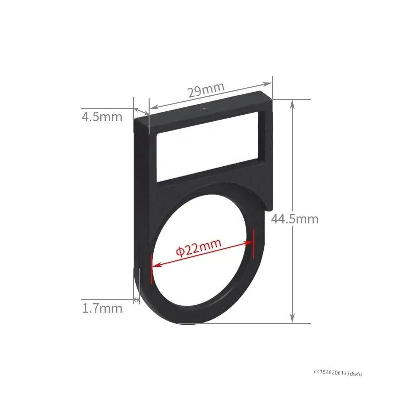 100Pcs 22Mm Button Switch Accessory Label Box Blank Zb2bz32c Zb2bz33c Bpk22k Buckle In Installation Hanging Tag 2