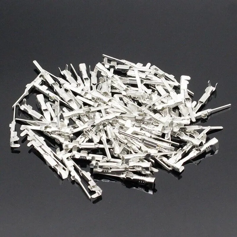 100Pcs Crimp Male Terminals For Automotive Waterproof Connector 2
