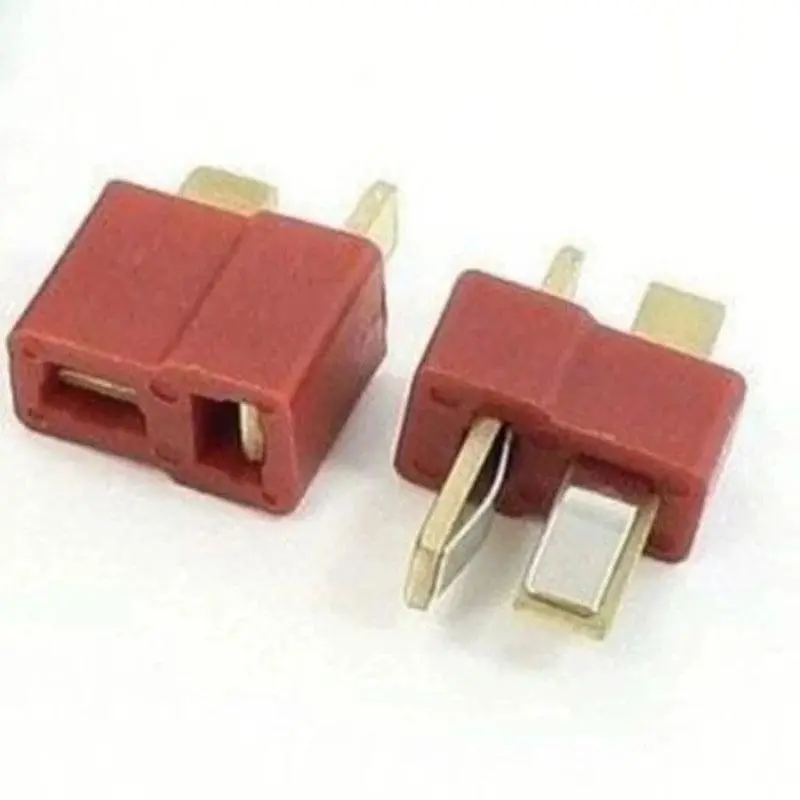 10Pairs 20Pcs T Plug Male Female Deans Connectors For Rc Lipo Battery Rc Fpv Racing Drone 1