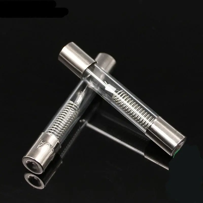10Pcs 5Kv 0.8A 800Ma Microwave Oven High Voltage Fuse Circuit Breaker Midea Haier Galanz 6*40Mm 6Mm Diameter 40Mm L 1