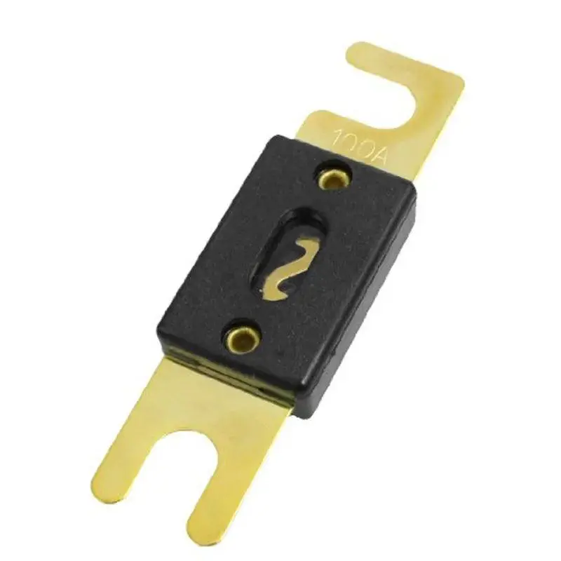 10Pcs/Lot Car Stereo Audio Anl Fuse Gold Plated 30 A -300A 1