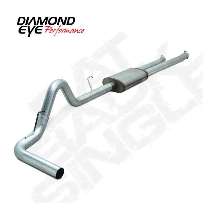 Diamond Eye Kit 3-1/2In Catback Single Al: 2010-2014 Toyota Tundra 5.7L-Gas App 1
