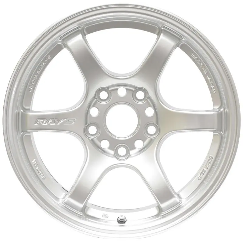 Gram Lights 57Dr 15X8.0 +28 4X100 Sunlight Silver Wheel 1