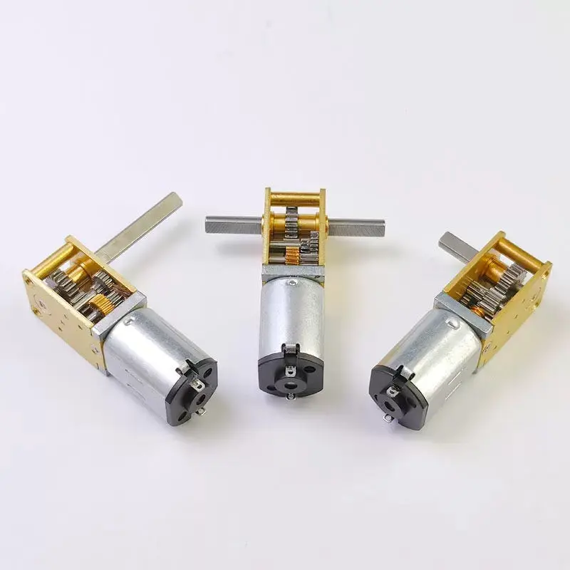 Self-Locking Worm Gear Dc Motor | 3V/6V/12V 1
