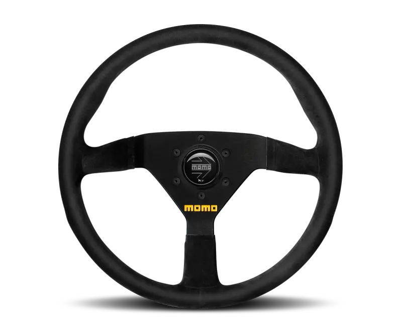 Momo Mod78 Steering Wheel 350 Mm -  Black Suede/Black Spokes 1