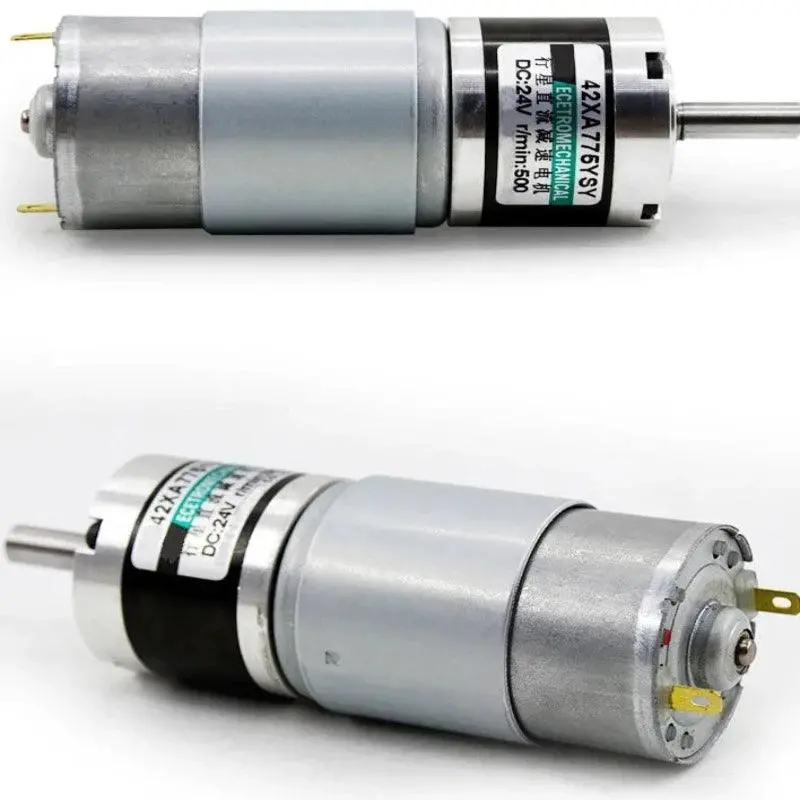 12V 24V Planetary Gear Dc Motor 775 Cw Ccw Adjustable Reducer Speed Pwm Motor 10Rpm-500Rpm 4