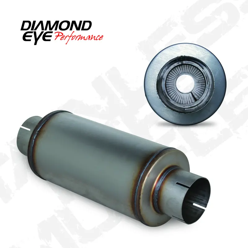Diamond Eye Mflr 4Inid Sgl In/Sgl Out 7India X 14In Body 20In Length Perf Slotted Ends 409 Ss 1