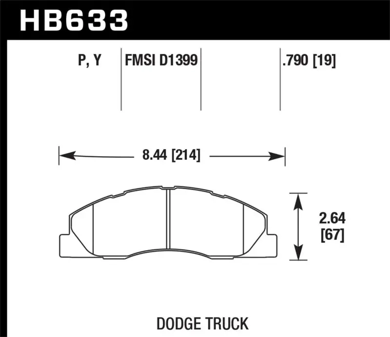 Hawk Lts Street Brake Pads 1