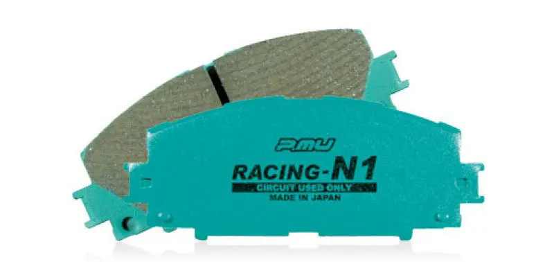 Project Mu 97-01 Honda Accord Dx / 97-01 Civic Si / 00-09 Prelude Vtec N1-Racing Rear Brake Pads 1