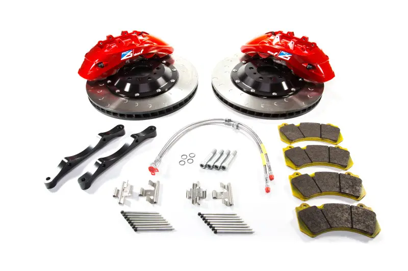 Alcon 2015+ Bmw M3 F80 400X34mm 6 Piston Front Brake Upgrade Kit - Red 1