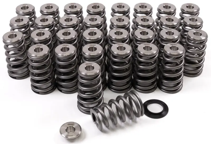 Gsc P-D Ford Mustang 5.0L Coyote Gen 1/2 High Pressure Conical Valve Spring & Ti Retainer Kit 1