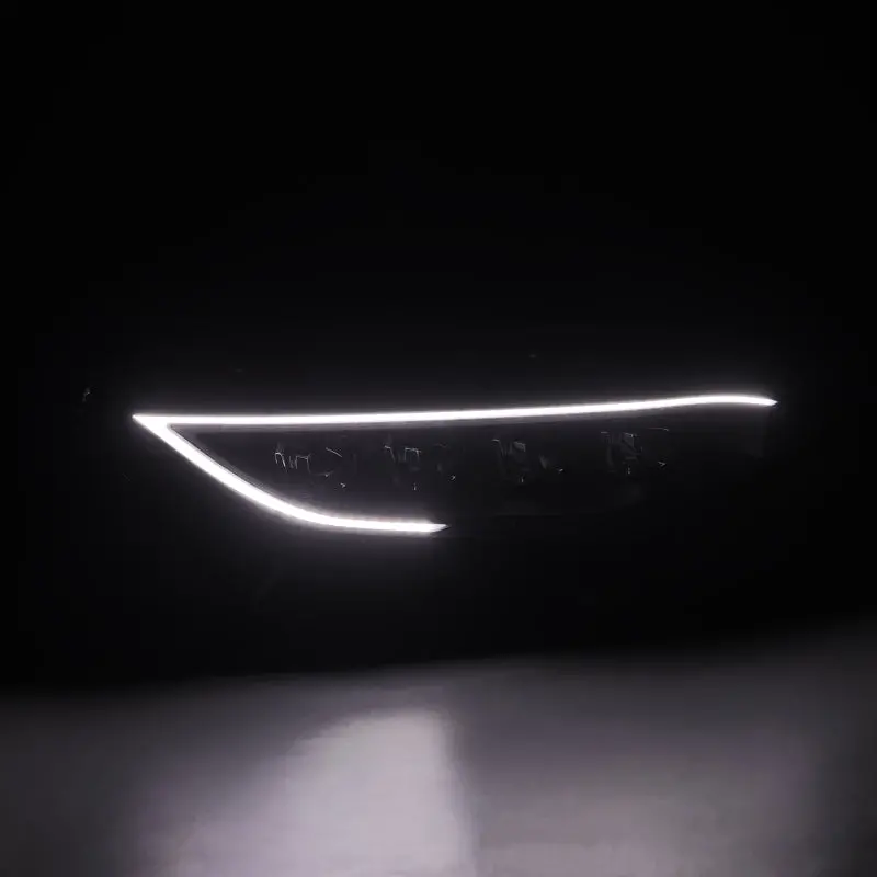 Alpharex 16-21 Honda Civic Nova-Series Led Proj Headlights Alpha-Black W/Actv Lgt & Seq.Sig / Sb Drl 2