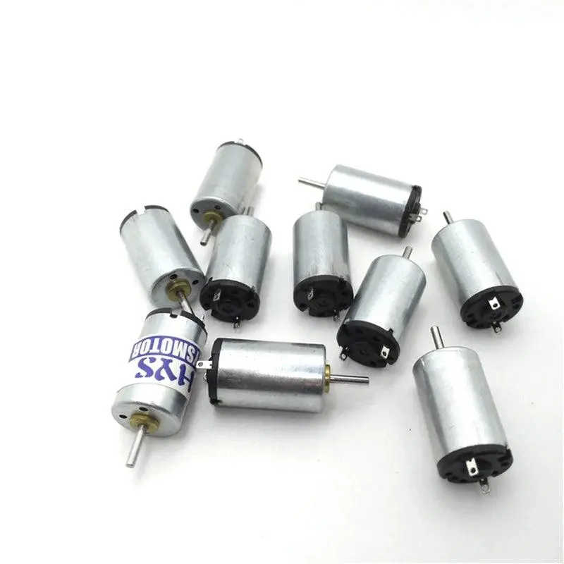 14Pcs 1220 Dc Small Motor 1.5V-3V 9500Rpm High Speed Pwm Reversed Dc3v Electric Diy Fan Toy Cars Smart Model Engine 1