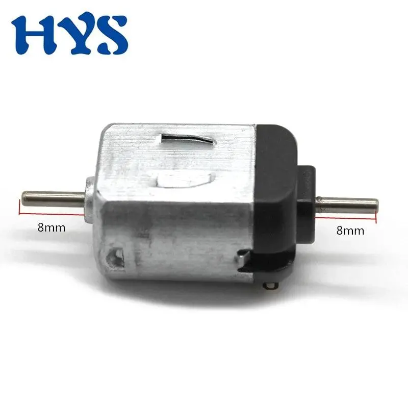 14Pcs Dc 1.5V-3V 11000Rpm Mini 130 Motor Dual Shaft Double 2Mm Axis Diy Hobby Toy Car Fan Model Micro 15Mm*20Mm Electric Motor 1