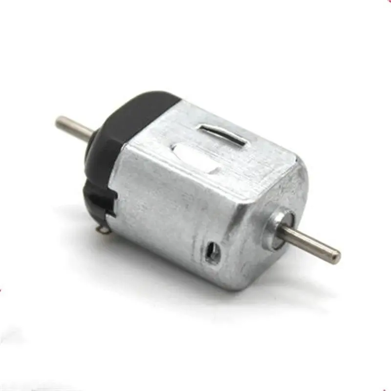 14Pcs Mini 130 Dc 1.5V-3V 11000Rpm Motor Dual Shaft Double 2Mm Axis Diy Hobby Toy Car Fan Model Micro 15Mm*20Mm Electric Motor 1