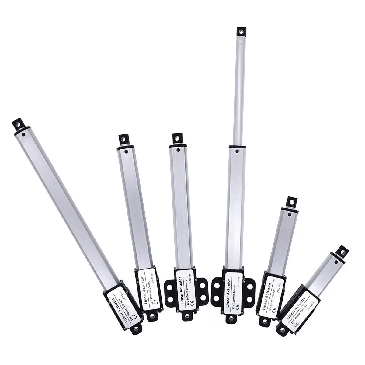 150Mm Dc12v Mirco Electric Linear Actuator 30N/60N/90N/150N Motor Controller Mini Eectric Push Rod Putter 1