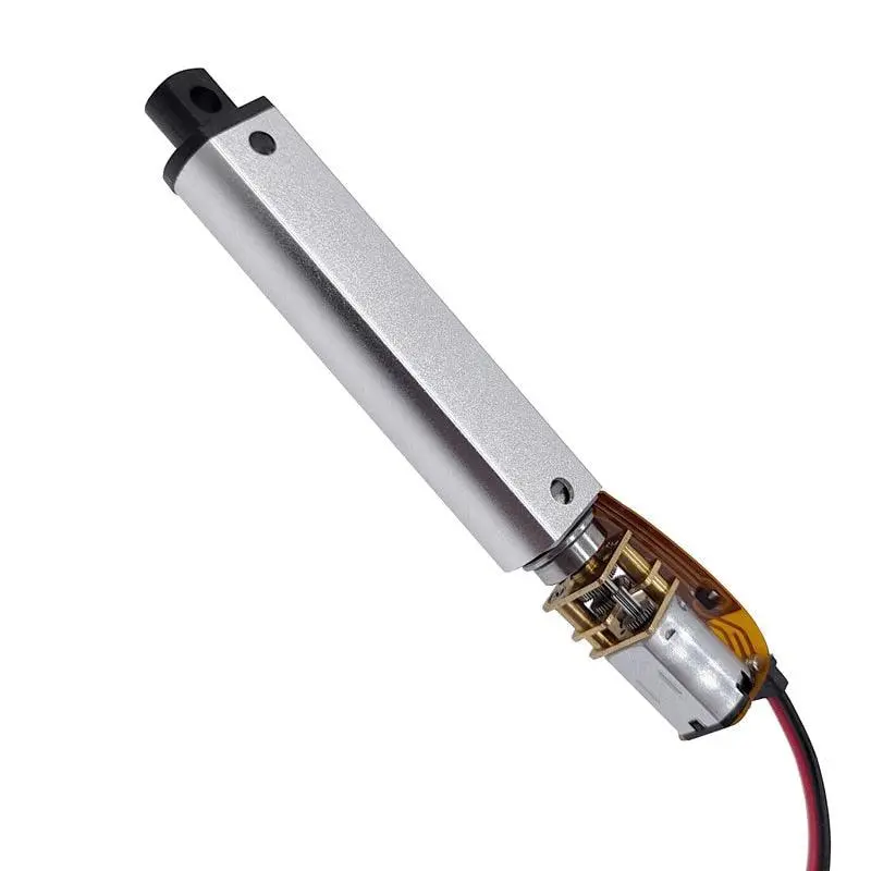 150Mm Dc12v Mirco Electric Linear Actuator 30N/60N/90N/150N Motor Controller Mini Eectric Push Rod Putter 3
