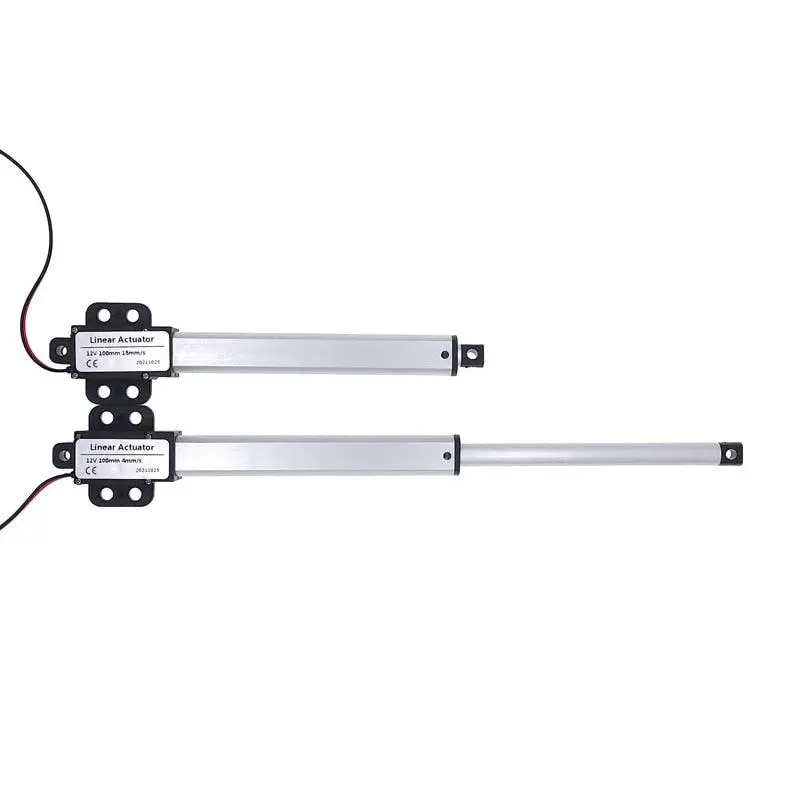 150Mm Dc12v Mirco Electric Linear Actuator 30N/60N/90N/150N Motor Controller Mini Eectric Push Rod Putter 4
