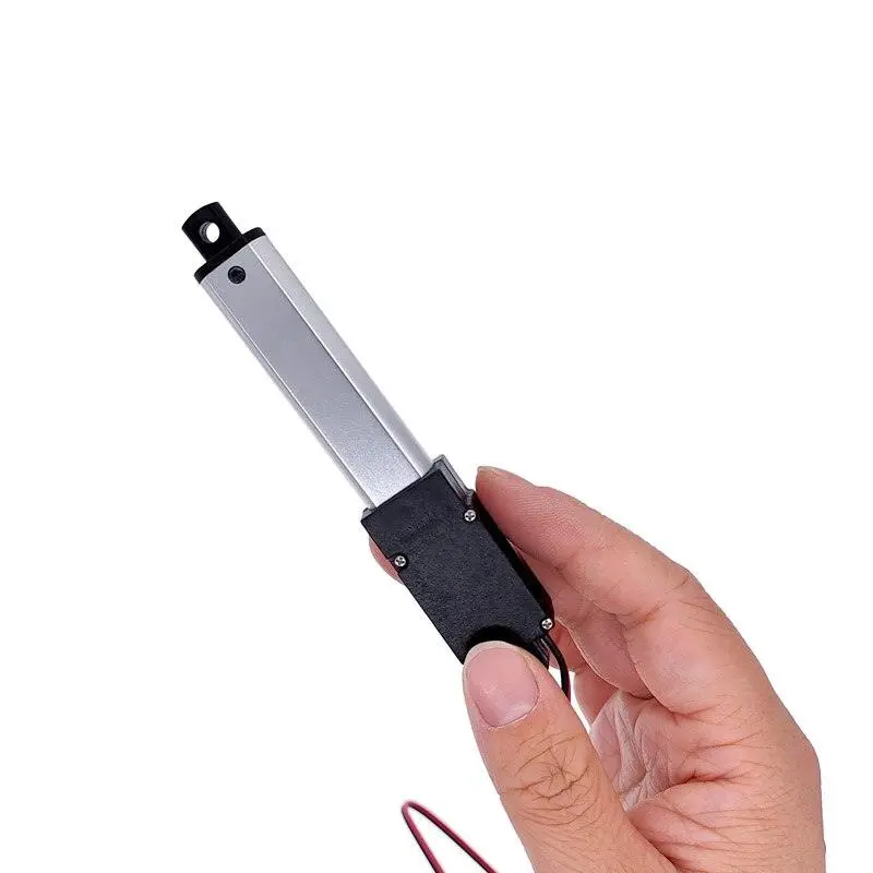 150Mm Dc12v Mirco Electric Linear Actuator 30N/60N/90N/150N Motor Controller Mini Eectric Push Rod Putter 5