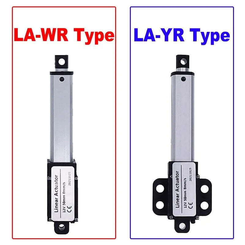 150Mm Dc12v Mirco Electric Linear Actuator 30N/60N/90N/150N Motor Controller Mini Eectric Push Rod Putter 6