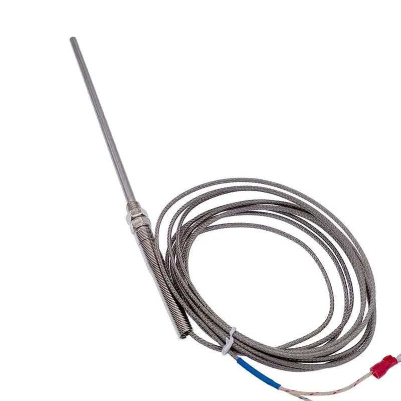 150Mm Probe Type Thermocouple K Type Thermocouple Sensor Stainless Steel 0-400℃ 1