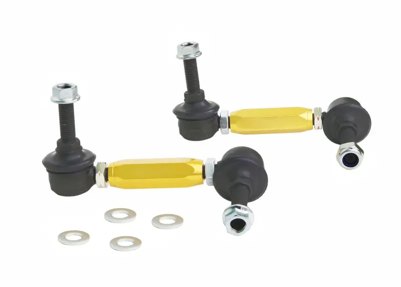 Whiteline Universal Swaybar Link Kit-Heavy Duty Adj Steel Ball W/ 10Mm Ball Stud 1