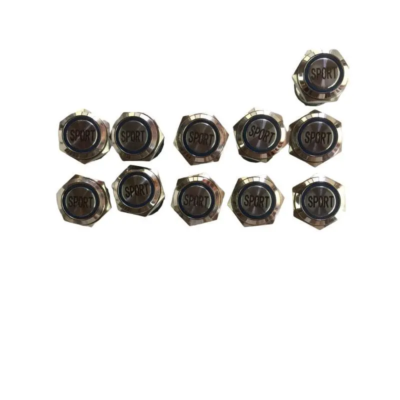 Earu -16Mm Waterproof Stainless Steel Metal Led Momentary Push Button Switch 1