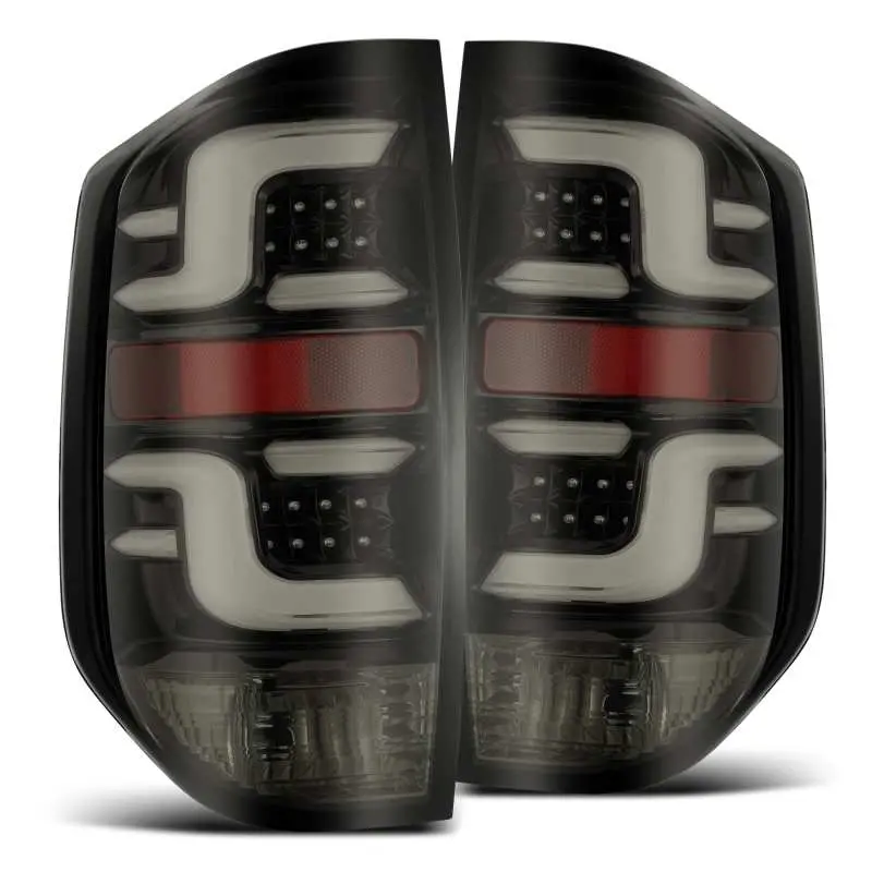 Alpharex 14-20 Toyota Tundra Pro-Series Led Tail Lights Jet Black 1